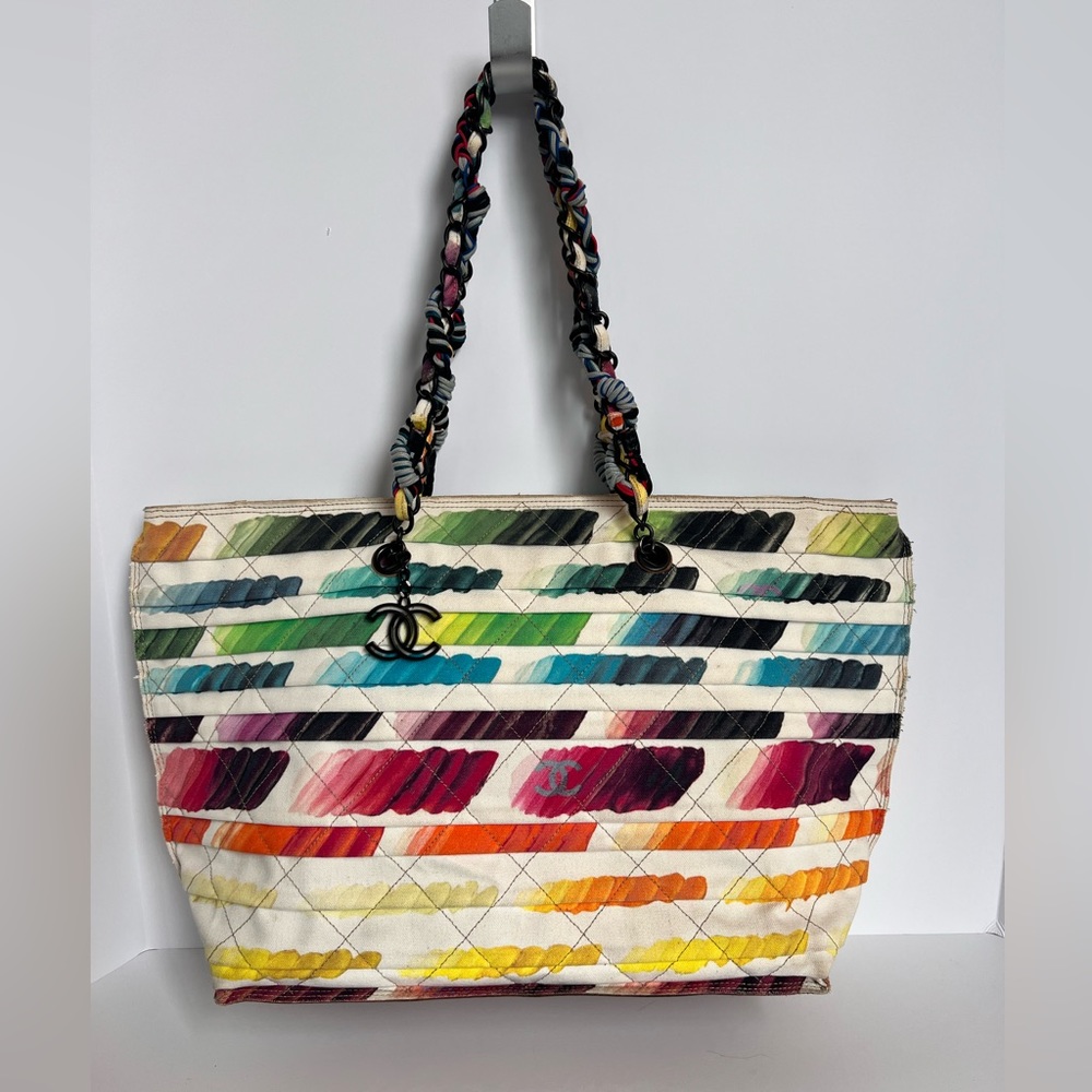 Authentic Chanel Colorama Tote